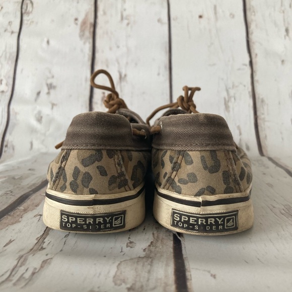 Sperry Top Sider Shoe Leopard Print Size 6.5 - Picture 11 of 11